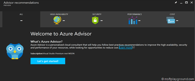 Azure Advisor