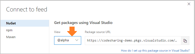 Visual Studio NuGet Package Manager extension