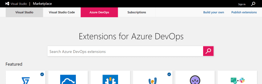 Visual Studio Marketplace - Azure DevOps extensions