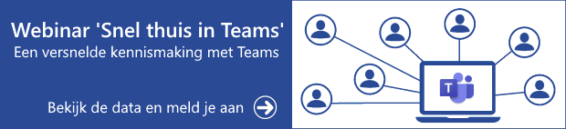 Webinar Snel thuis in Teams