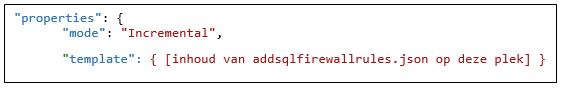 Automatisch instellen appservice IP nummers in Azure SQL firewall bij een release