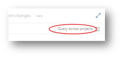 Search across team projects - Azure DevOps
