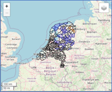 kaartvisualisatie ASP.net