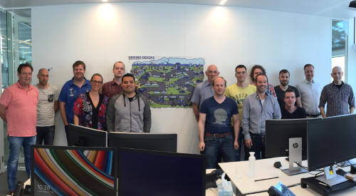 Loket.nl bij de Driving DevOps poster