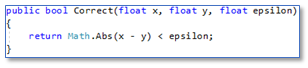 Programmeerfouten: Floating-point compare resultaat
