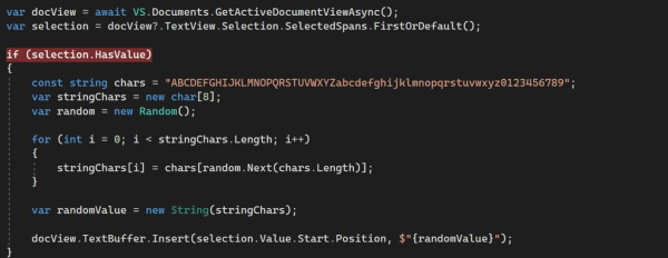 Random testdata generator
