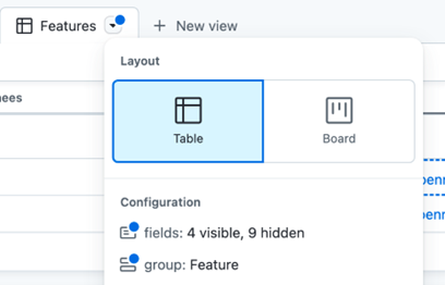 Work item management in GitHub