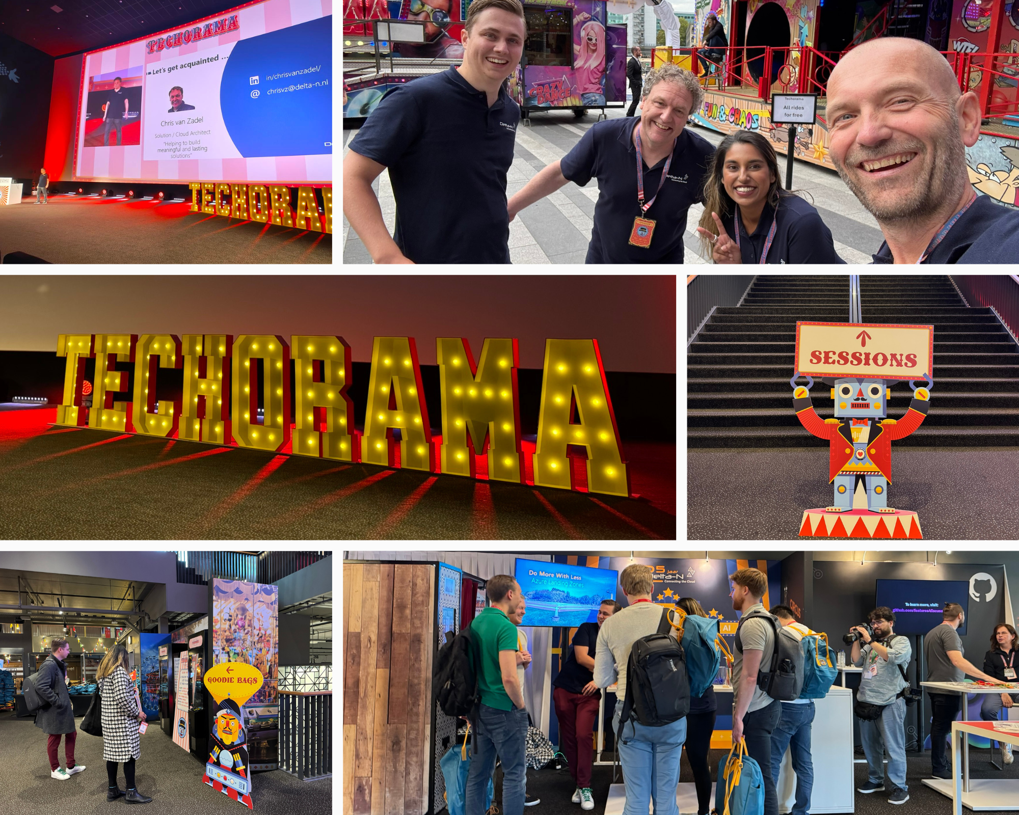 fotocollage techorama 2024 fun fair editie