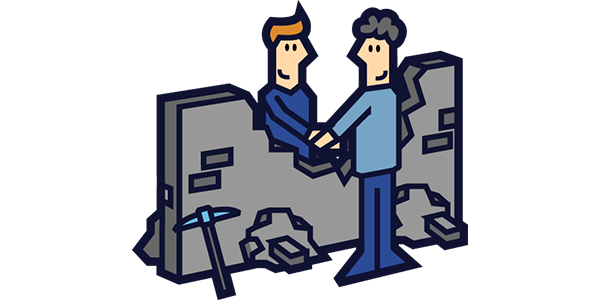 devops muur afbreken