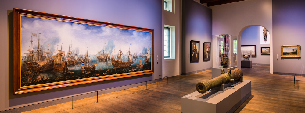 museumzaal Het Scheepvaartmuseum - digitale transformatie