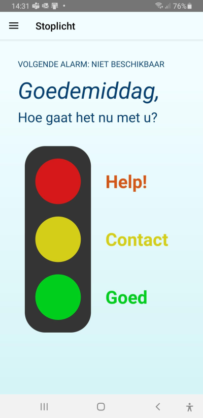 redder in nood app