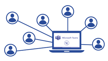 Webinar bellen met Teams