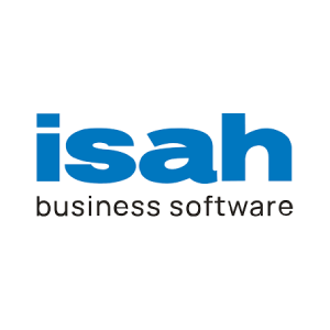 Het logo van Isah