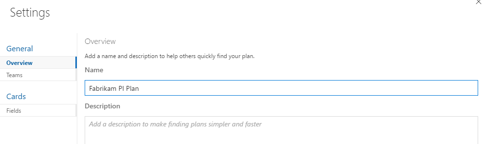 Delivery Plans in VSTS