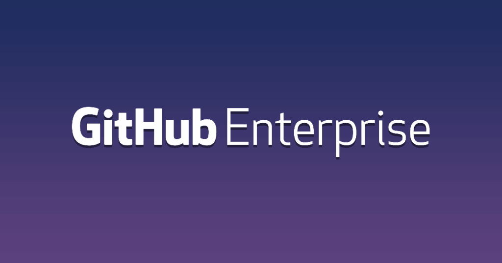 Het logo van Github Enterprise