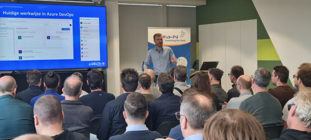 Joas tijdens Versnel je softwareontwikkeling met AI