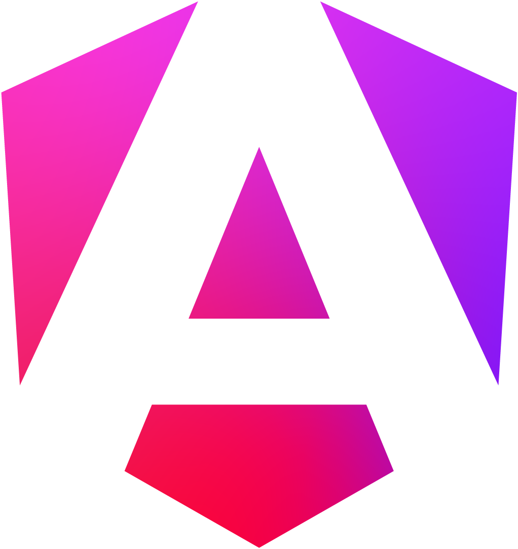 Logo van Angular